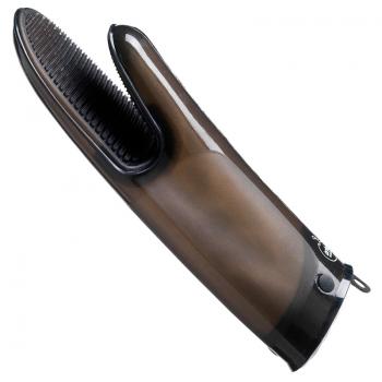 Silikonowa r�kawica z bawe�nian� wk�adk� w kolorze grafitowym - Mastrad