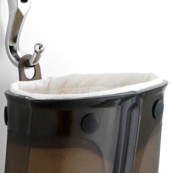 Silikonowa r�kawica z bawe�nian� wk�adk� w kolorze grafitowym - Mastrad