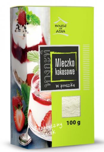 Mleczko kokosowe w proszku (100 g) - House of Asia