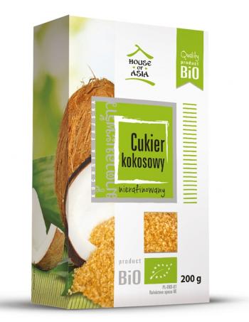 Cukier kokosowy BIO (200 g) - House of Asia