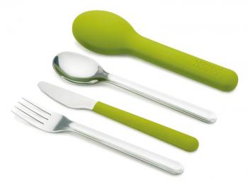 Zestaw sztu�c�w w etui, zielony - GoEat - Joseph Joseph