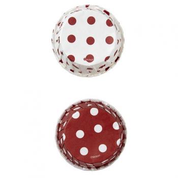 Papilotki, kubeczki do pieczenia lub serwowania w groszki (24 sztuki) - 415-2907 - Wilton