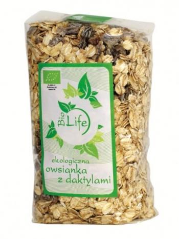 Owsianka z daktylami, ekologiczna (300 g) - Bio Life