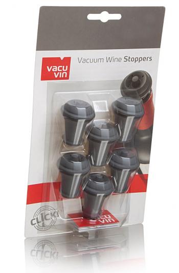 Korki do wina (zestaw 6 sztuk) - Vacu Vin