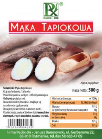 Mka z tapioki (500 g) - Radix-bis