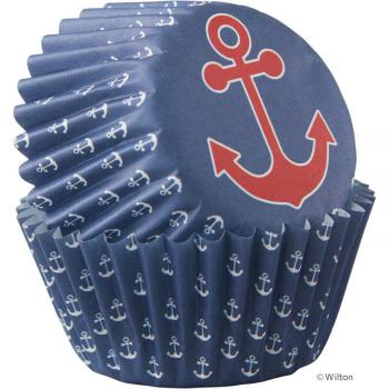 Papilotki do minimuffin�w kotwice (100 szt. w opakowaniu) - 415-8760 - Wilton 