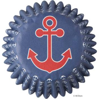 Papilotki do minimuffin�w kotwice (100 szt. w opakowaniu) - 415-8760 - Wilton 