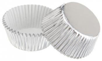 Papilotki do trufelk�w srebrne 