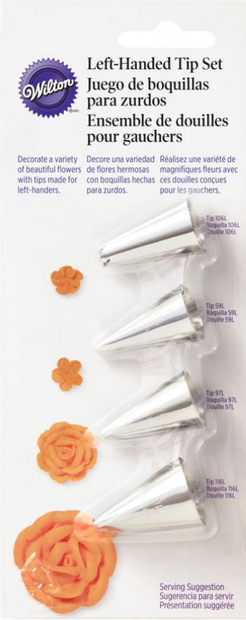 Zestaw tylek do dekoracji (ko�c�wki dla lewor�cznych) - 418-9615 - Wilton
