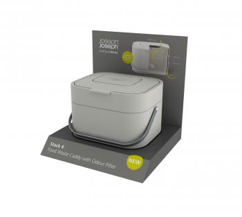 Pojemnik z filtrem, kompostownik be�owy STACK - Joseph Joseph 