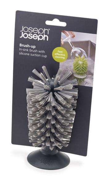Szczotka z przyssawk� Brush-up, kolor: szary - Joseph Joseph