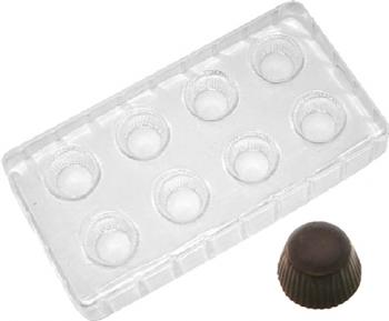 Foremka do czekoladek w klasycznym okr�g�ym kszta�cie - Ibili 