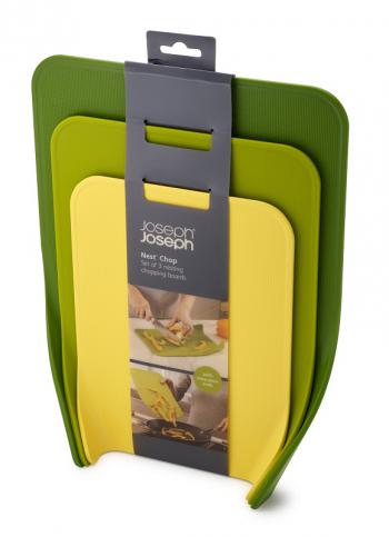 Zestaw 3 desek do krojenia zielone, Nest - CHOP - Joseph Joseph 