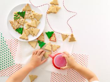 Foremka do wykrawania ciastek PUZZLE w kszta�cie choinki - Lekue