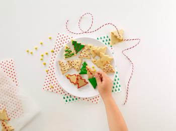 Foremka do wykrawania ciastek PUZZLE w kszta�cie choinki - Lekue