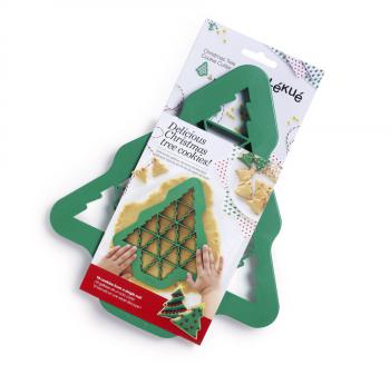 Foremka do wykrawania ciastek PUZZLE w kszta�cie choinki - Lekue