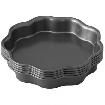 Formy do ciasta pi�trowego w kszta�cie kwiatka (5 sztuk) - 2105-4323 - Wilton