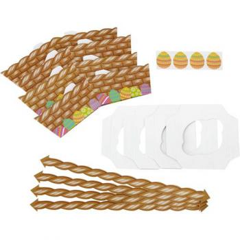 Pude�ka w kszta�cie wielkanocnych koszyczk�w (4 sztuki) - 415-1084 - Wilton