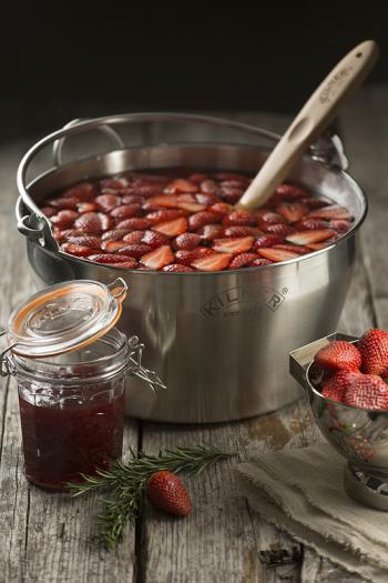 Garnek do konfitur, demw i powide ze stali nierdzewnej (8 litrw) - Kilner