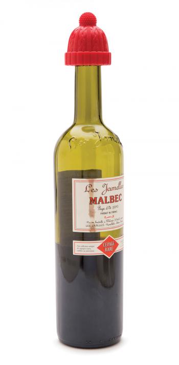 Korek do butelki Beanie Single, czerwony - Monkey Business 
