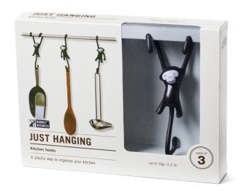 Haczyki Just Hanging (3 szt) - Monkey Business