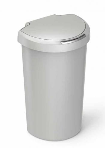 Kosz na �mieci (40 L) Sensor p�okr�g�y, jasno - szary - SimpleHuman 
