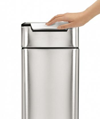 Kosz na �mieci Touch- Bar Slim, stal FPP - SimpleHuman 