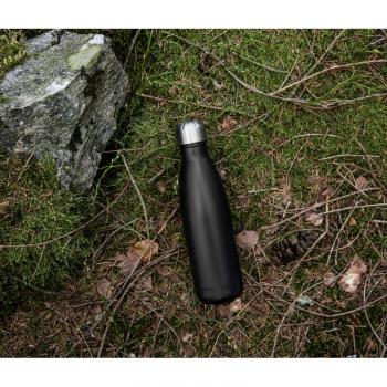Butelka termiczna stalowa (poj. 500 ml), czarna - To Go - Sagaform
