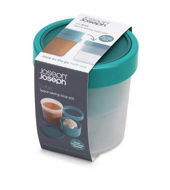 Pojemnik na zup�, turkusowy - GoEat -  Joseph Joseph