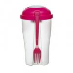 Pojemnik na sa�atk� (800 ml), r�owy - To Go - Sagaform