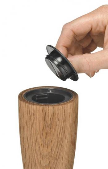 Zestaw 2 m�ynk�w drewnianych do soli i pieprzu - Ceramill Natura - WMF