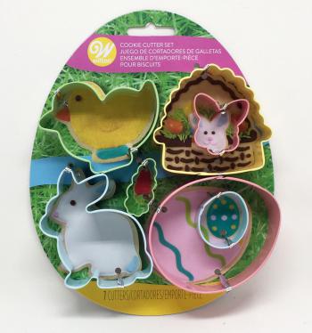 Foremki metalowe do wykrawania ciastek 