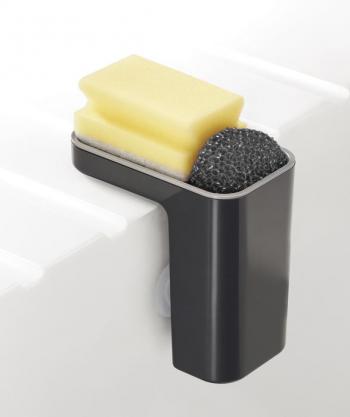 Organizer kuchenny na zlew Sink Pod, grafitowy - Joseph Joseph