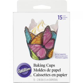 Papilotki muffin�w Motyle  (15 szt. w opakowaniu) - 415-2172 - Wilton