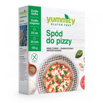 Mieszanka bezglutenowa do przygotowania pizzy (165 g) - Yummity