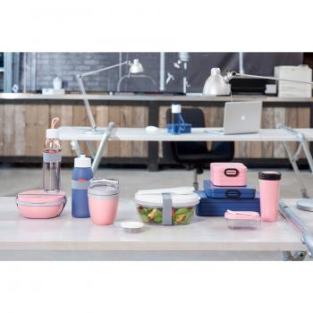 Bidon sportowy (500 ml), srebrny - Ellipse - Mepal