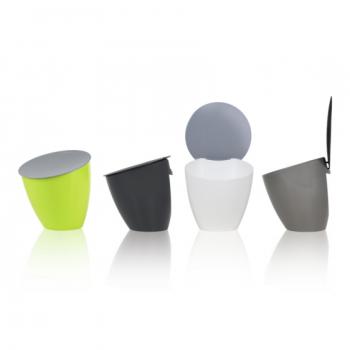 Kosz na odpadki, czarny -  Calypso - Mepal