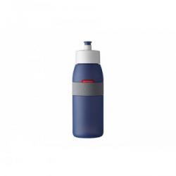 Bidon sportowy (500 ml), dinsowy granat - Ellipse - Me...