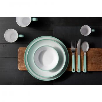 Kubek z melaminy (pojemno��: 375 ml), zielony - Flow - Mepal