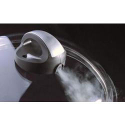 Pokrywka szklana z regulacj� pary  (�rednica: 24 cm) - ...