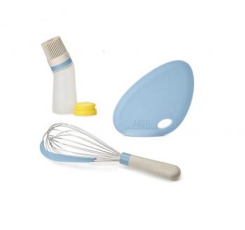 Zestaw do pieczenia (skrobak, p�dzel, trzepaczka) - Joseph Joseph