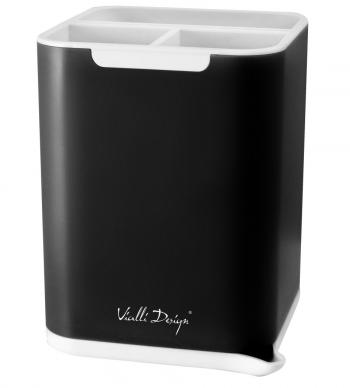 Ociekacz na sztu�ce, czarny - Livio Duo - Vialli Design 