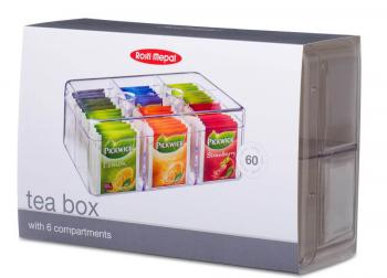 Pojemnik na herbat� z przegr�dkami - Mepal - OTSW