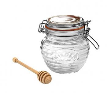 S�oiczek na mi�d z czerpakiem - Kilner