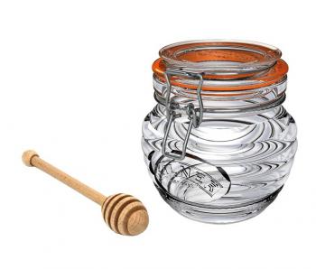 S�oiczek na mi�d z czerpakiem - Kilner