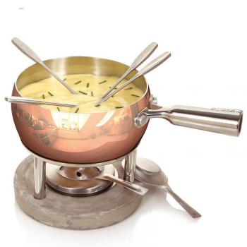 Zestaw do fondue Copper  - pojemno 1 l. - Boska 