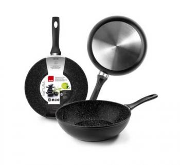 Wok  z pow�ok� kamienn�  (�rednica: 30 cm) Natura - Ibili