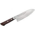N� Mahogany Santoku (17 cm) - Unique - Satake