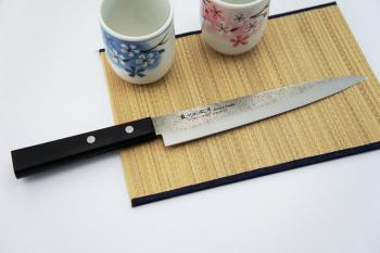 N Yanagi-Sashimi (20,5 cm) - Nashiji Black Pakka - Satake