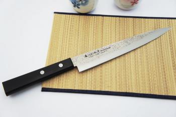 N Yanagi-Sashimi (20,5 cm) - Nashiji Black Pakka - Satake